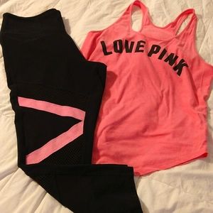 VS Pink set both LARGE
